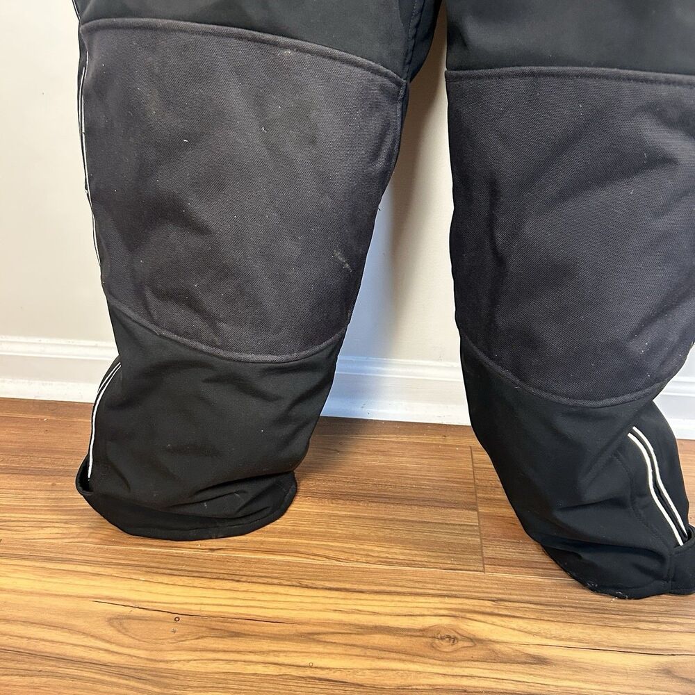 RefrigiWear 0795R Insulated Freezer Bib Overalls Black Size 5XL Cold Weather - Picture 5 of 14